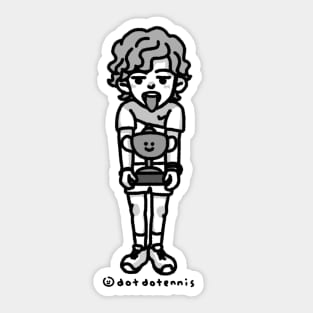 Andrey (b/w ver.) Sticker